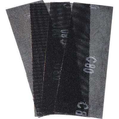Toptrade Mřížka brusná, zrnitost 80, sada 10 ks, 93×280 mm