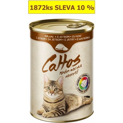 Cattos Cat pečeň 415 g