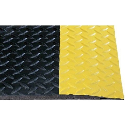 Notrax Protiúnavová rohož Cushion Trax s diamantovým povrchem černá / žlutá 91 x 60 cm