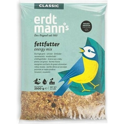 Erdtmann's Bezslupkové zimní krmivo Energy Mix 2,5 kg