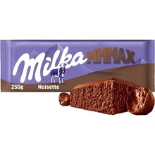 Milka Noisette mléčná čokoláda z alpského mléka s lískooříškovou pastou 250 g
