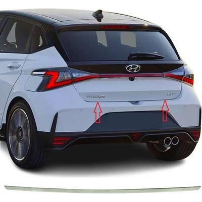 Nerez lišta spodnej hrany kufra Hyundai i20 HTB 2020+