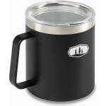 GSI Outdoors Термочаша Glacier от неръждаема стомана 444 ml черна 63255