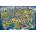 Ravensburger - Puzzle Illustrated World Map - 5 000 piese