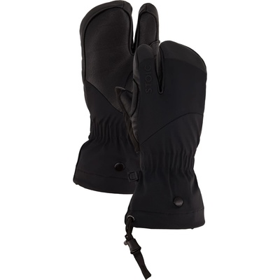 Stoic Детски ръкавици Stoic Kid's Wool NalluSt. II 3 Finger Gloves - Black - размер 4 (EU) (202-7666-0112)