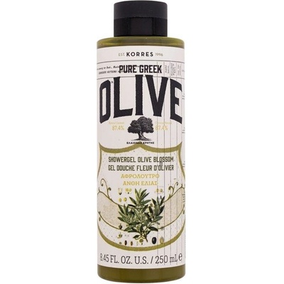 Korres Pure Greek Olive sprchový gél s gréckym extra panenským olivovým olejom s vôňou olivového kvetu 250 ml