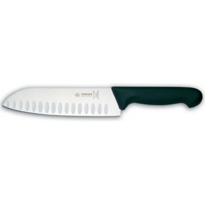 Giesser nôž japonský Santoku s kulatým výbrusem 18 cm