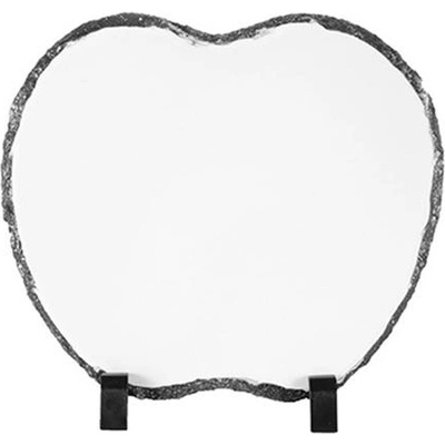 BESTSUB Камък за персонализация, с форма на ябълка, 17 х 19 cm