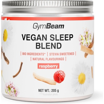 GymBeam Vegan Sleep Blend 205 g малина