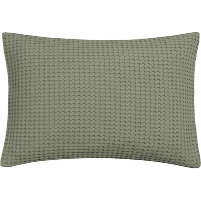 Vandyck Luxusná obliečka na vankúš Home Piqué waffle Light Olive 40x55