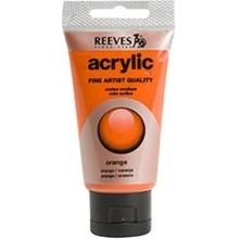 Akrylová barva REEVES Fine Artist 75 ml Orange