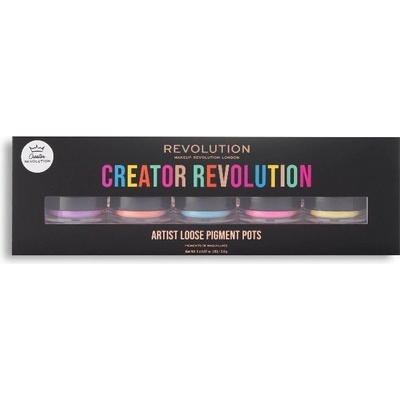 Revolution Beauty Creator Revolution Artist Pigment Pot Set Комплект 3, 2gr