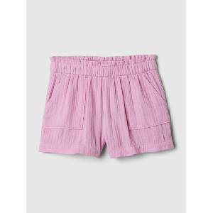 GAP Бебешки мюслинови къси панталони GAP GAP | Rozov | Момичешки | 4 години
