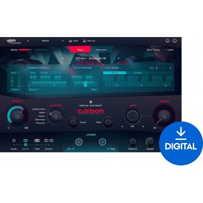 UJAM Carbon Digitální produkt