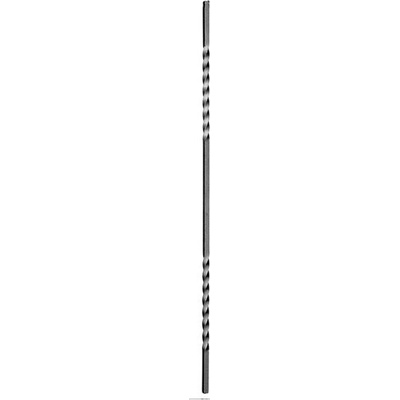 KP Zdobená tyč 21.011 pre kované ploty, brány a zábradlia, 900 mm, pr.12x12 mm