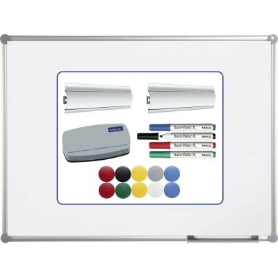 Maul sada bílé popisovací tabule Maulpro Komplett-Set (š x v) 120 cm x 90 cm bílá plastový formát na výšku , formát na š