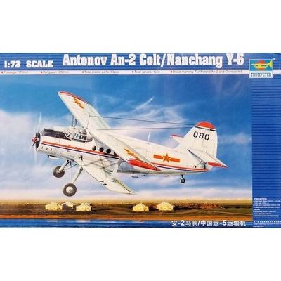 Trumpeter slepovací model Antonov An 2 Colt Nanchang Y 5 n 1:72