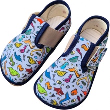 Pegres Barefoot přezůvky BF01 Dinosaurus