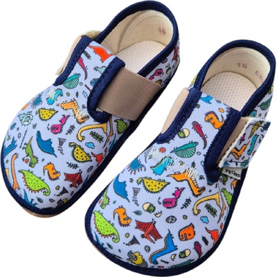 Pegres Barefoot přezůvky BF01 Dinosaurus – Sleviste.cz
