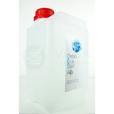 DebriEcaSan Alfa Oplachový roztok na rany 5000 ml