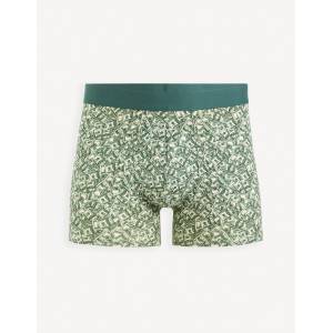 Celio Тъмнозелени мъжки боксерки с шарка Celio Gibobank Celio | Zelen | МЪЖЕ | S