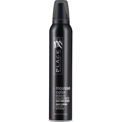 Black Professional Black farbiaca pena Mousse Color Dark Brown tmavo hnedá 200 ml