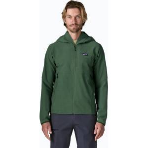 Patagonia Мъжко софтшел яке Patagonia R1 TechFace Hoody canopy green