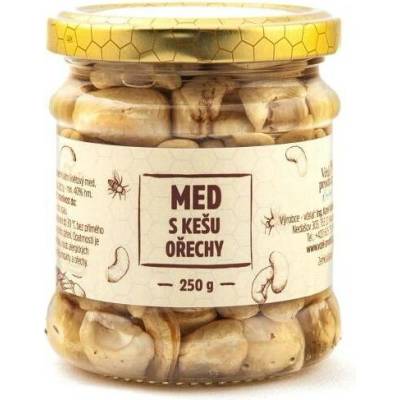 Kolínek Med s kešu ořechy 250 g