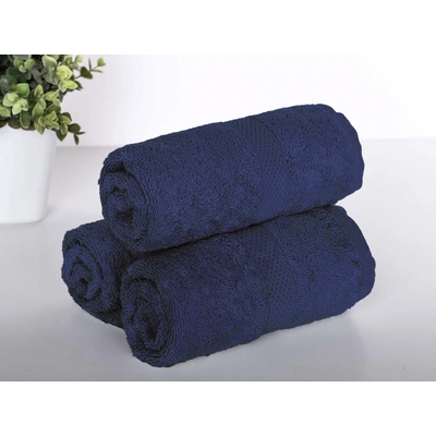 XPOSE ručník VERONA tmavě modrý 30 x 50 cm 3 ks – Hledejceny.cz
