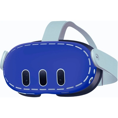 Vortex Virtual Reality Силиконов калъф за очила за Meta Quest 3 (VVR.SIL.HEADSET.COVER.QUEST3.BLU.24)