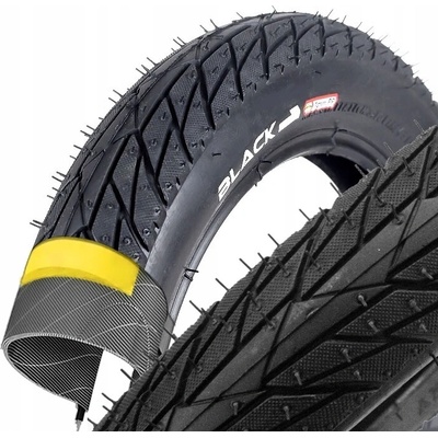 Black 12 x 2,0 50-203 proti prepichnutiu pre detský bicykel 12.1/2
