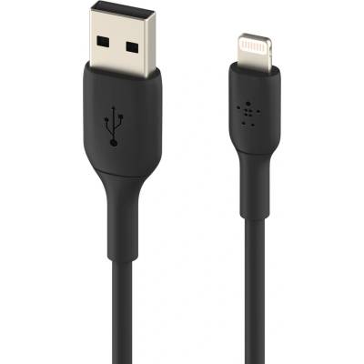 Кабел Belkin BOOST CHARGE Lightning/USB-A , Черен (CAA001bt0MBK)