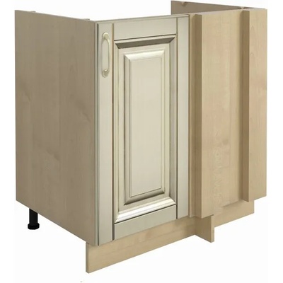 ЕВРОМАР Ъглов долен шкаф vanilla (004.100.0008)