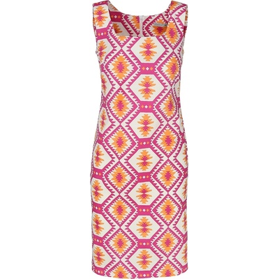 Perso Woman's Comfortable sleveless dress with print