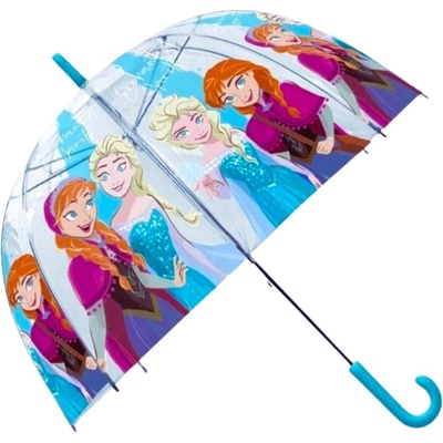 CurePink: dětský manuální deštník Frozen|Ledové království: Postavy [FR50027]