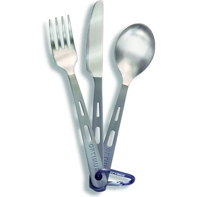 Optimus titanium cutlery 3ks