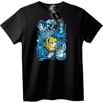 NOONEBRAND Тениска Alice in Wonderland - XS, White