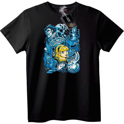 NOONEBRAND Тениска Alice in Wonderland - XS, White