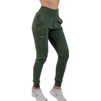 Nebbia tepláky s vysokým pásom feeling good 409 zelená