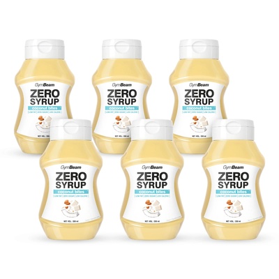 GymBeam ZERO SYRUP Coconut Bites 6 x 350 ml