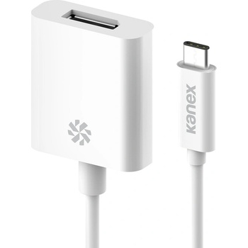 Kanex Адаптер за свързване от USB-C към DisplayPort 4K - Kanex USB-C to DisplayPort 4K Adapter (K181-1016-WT8I)