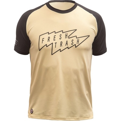 Fresh Trash FT MEN'S HORIZON SHORT SLEEVE TEE SAND/BLACK