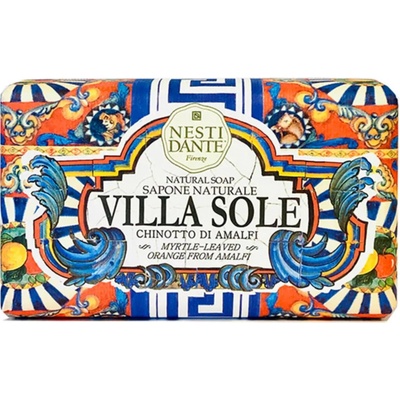 Nesti Dante Villa Sole Chinotto Di Amalfi mydlo s vôňou citrónu a bielych kvetov 250 g