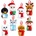 Keel Toys Плюшена коледна играчка за елха Keel toys, асортимент (SX1104)