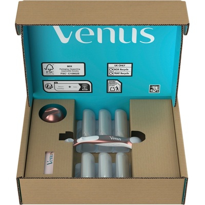 Gillette Venus Smooth Sensitive + 6 ks hlavic