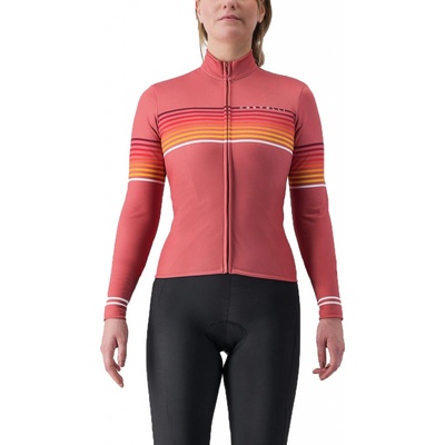 Castelli Ottanta LS W Mineral-Red
