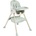 Caretero Столче за хранене 2 в 1 Caretero - Bill, Mint (TERO-7581)