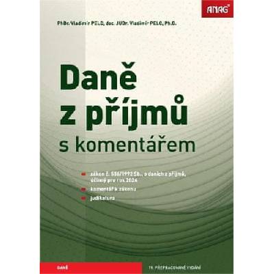 Daně z příjmů s komentářem 2024
