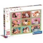 Clementoni Puzzles 180 Super Puppies Collage