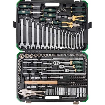 Rockforce Гедоре 180+2 части, 1/4", 3/8", 1/2", RockForce RF-41802+2 (RF-41802+2)